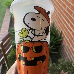 Starbucks Snoopy Custom Cold Cup