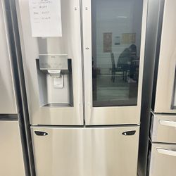 LG 36” Refrige With Instaview LFXS26596S