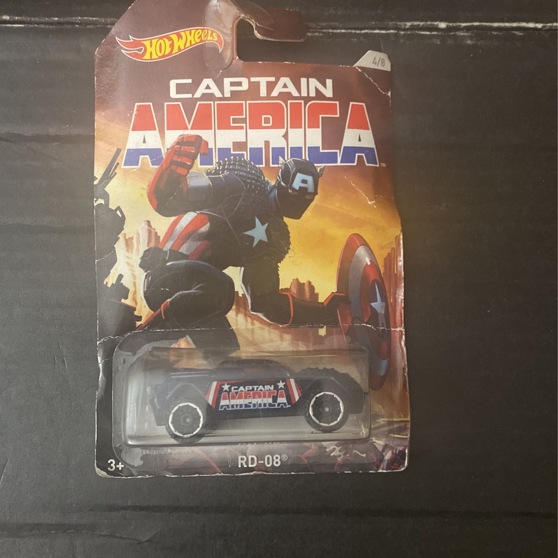 Hot Wheels Captain America RD-80