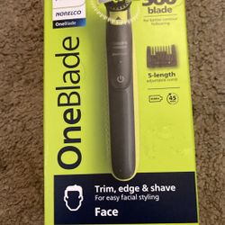 Philips Norelco 360 OneBlade Face Trimmers New