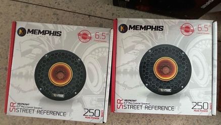 Memphis Street Reference Pro 6.5” speakers (2)