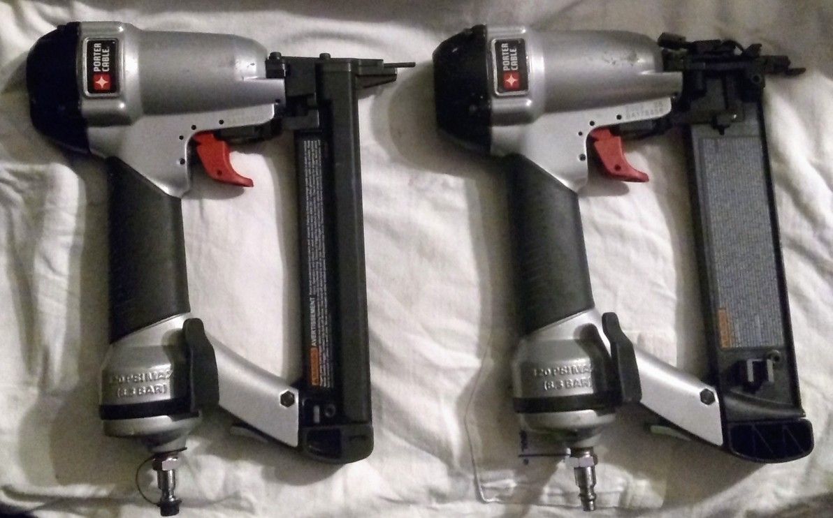 Porter Cable Bn138 13 /8'' 18 Gauge Brad Nailer & PorterCable NS100b