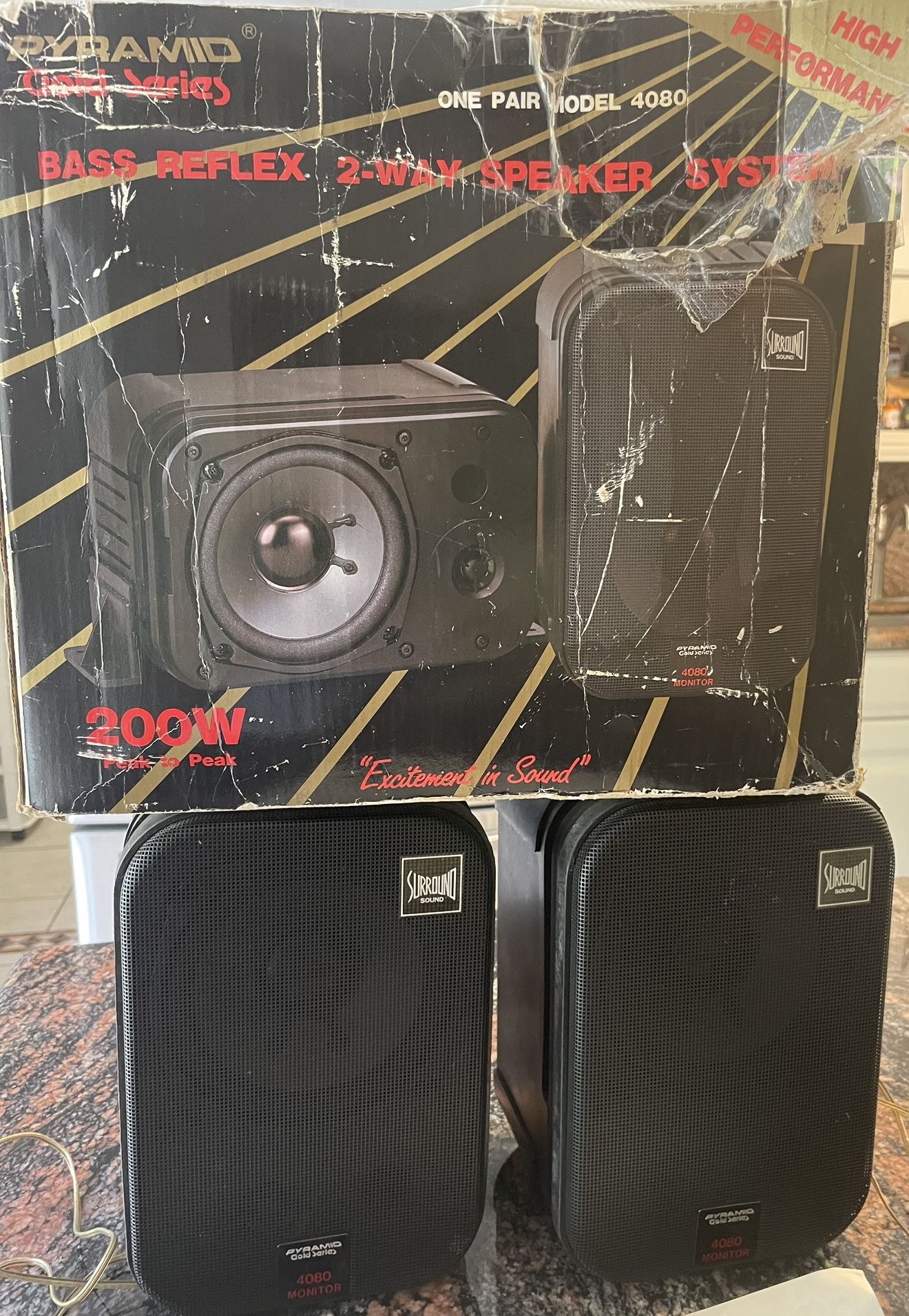Pyramid Speaker System