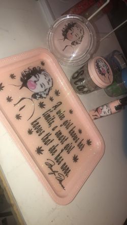 Custom made rolling tray sets