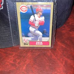 Pete Rose Baseball Card 