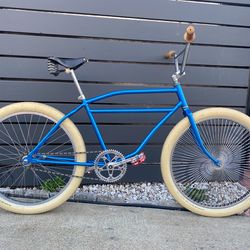 Worksman Custom Built Straight Bar Cruiser