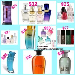 Perfumes de Jafra