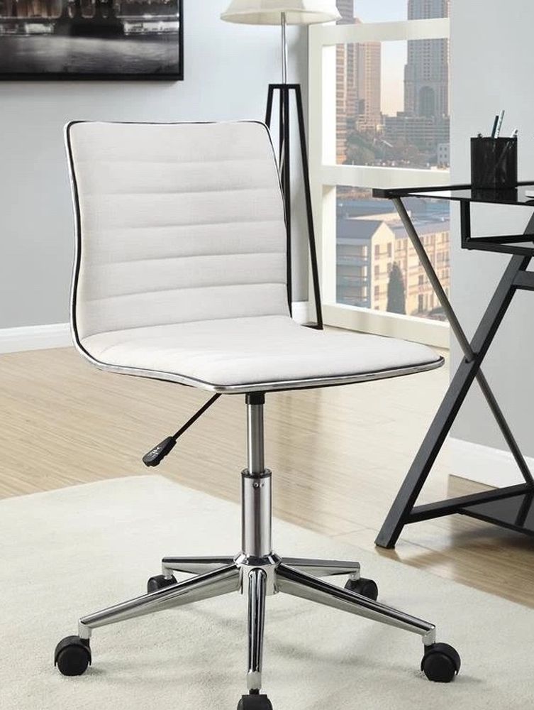 White Office Swivel Chair