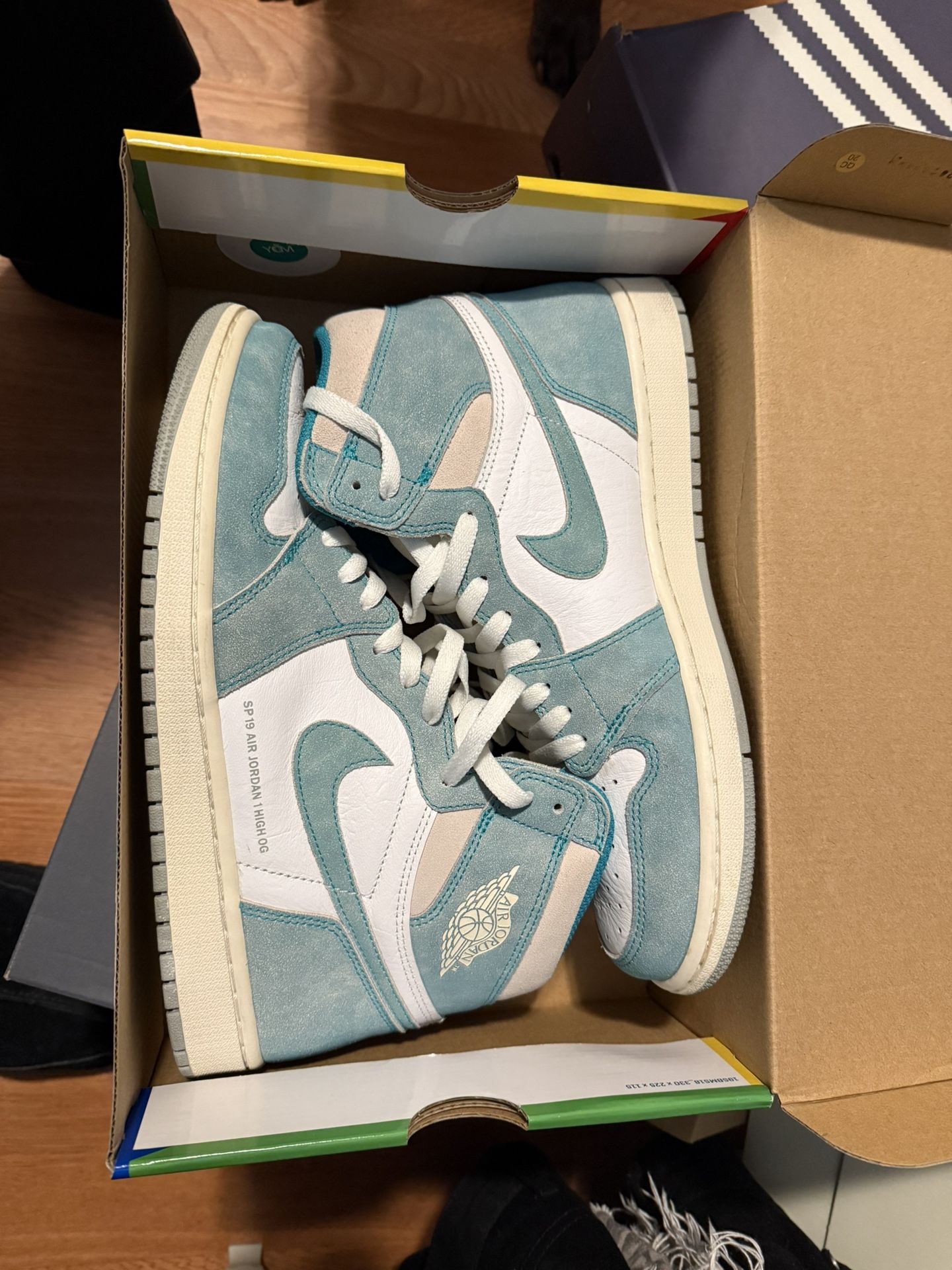 Jordan 1 Turbo Green, Worn 3x
