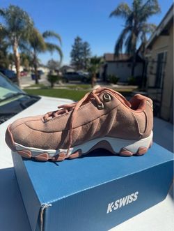 K-Swiss Low-Top Sneakers Pink Suede