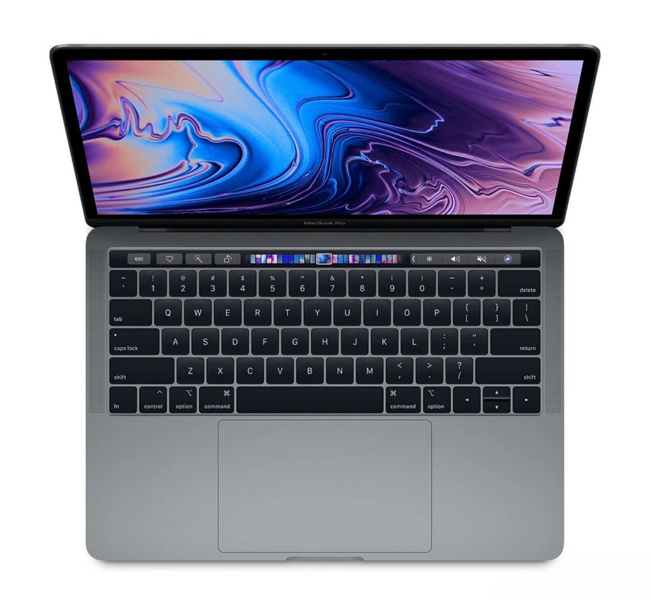 MacBook Pro 13 Touch Bar Space Gray 2019 2.8 GHz Intel Core i7 16GB 256GB - Good