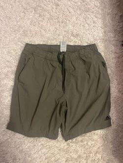 Adidas Olive Green Athletic Shorts