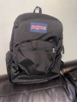 Jansport Cross Town Black Backpack