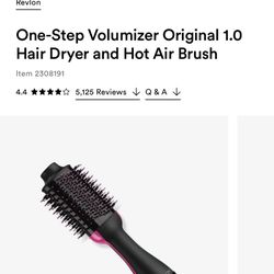 Revlon Hair Dryer Brush