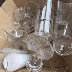 Clear Candle Holder