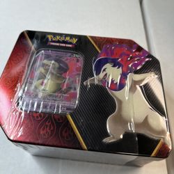 Pokemon TCG Divergent Power Hisuian Typhlosion V Tin New Sealed Evolving Skies