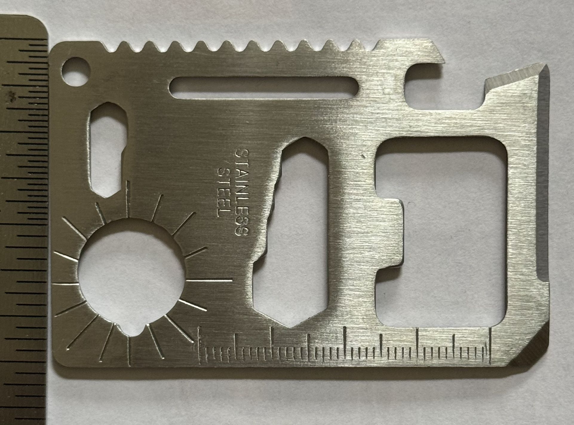 Stainless Steel Multipurpose Pocket Tool New
