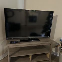 Large TV And Stand