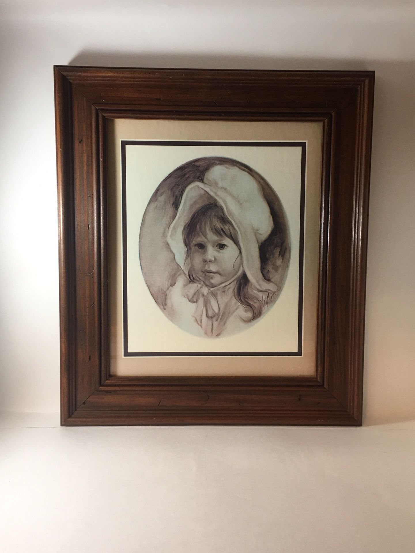2 Vintage Home Interior pictures Cowboy/girl-Signed Vel Miller