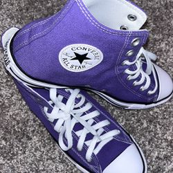 Converse Chuck Taylor All Star Hi Sneaker - Electric Purple  (Men’s 9.5,  Women’s 11.5)
