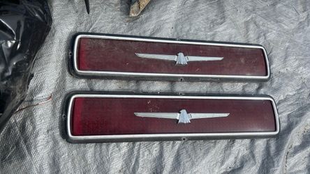 Vintage Ford Thunderbird Rear Emblem / Tail Light Panel