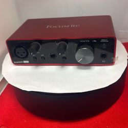Focusrite Scarlett Solo 3rd Gen USB Audio Recording Interface