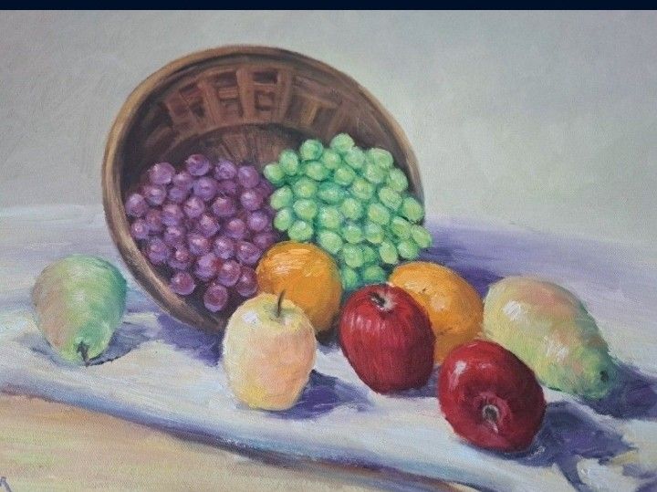 Original Fruit Still Life Art by September McGee