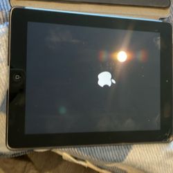 I Pad 16 With Cover Protector Turns On And All Semi New