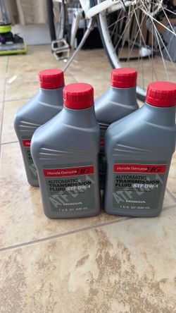 4 Pack Honda ATF DW-1 Transmission Fluid