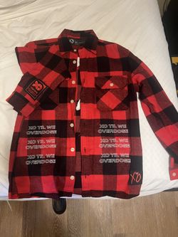 The Weeknd x XOTWOD Red Flannel