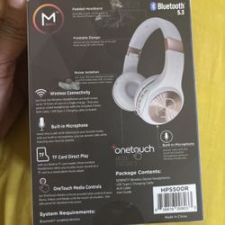 M360 Bluetooth Wireless headphones Brand New
