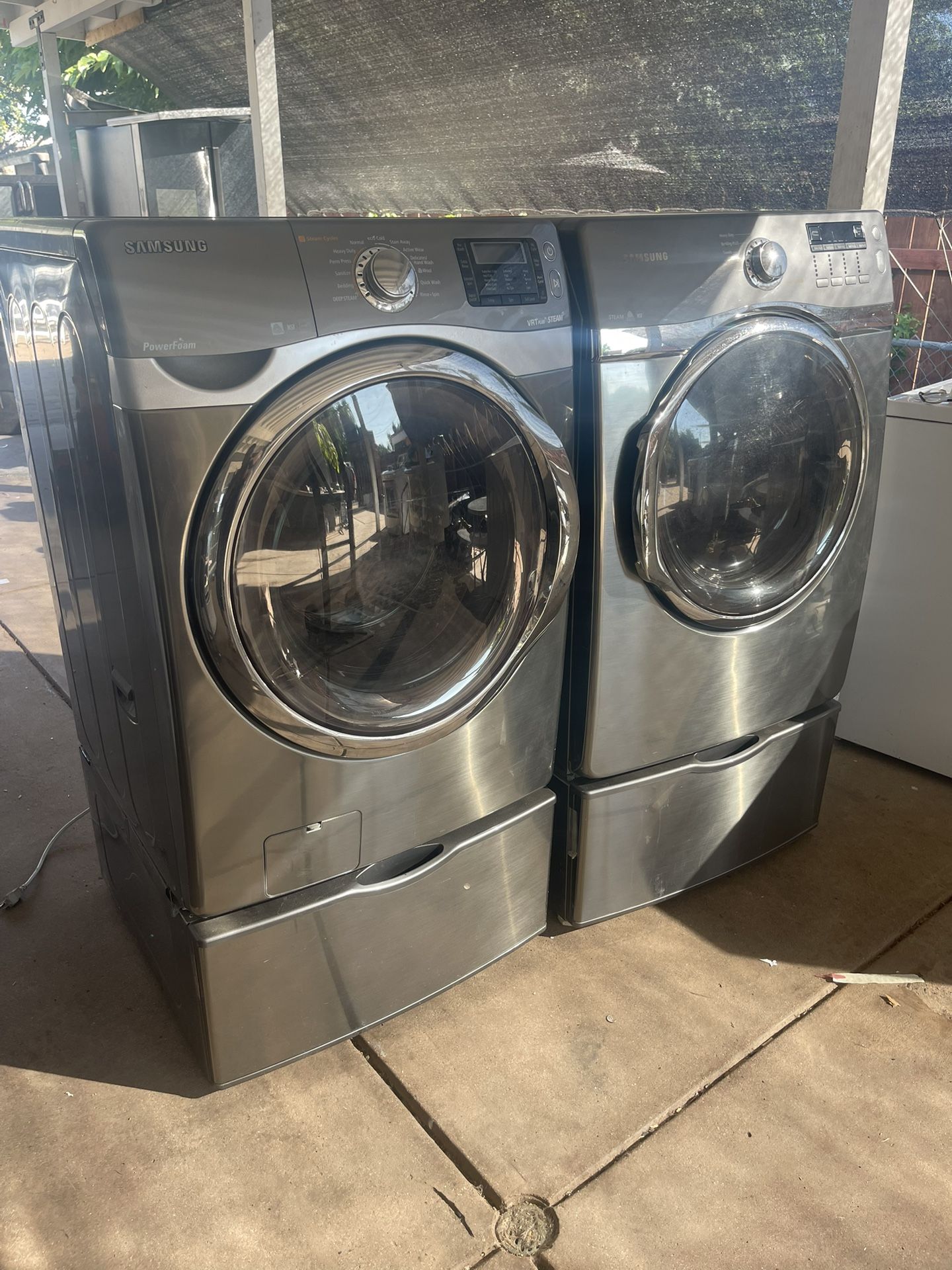 Samsung Washer And Gas Dryer