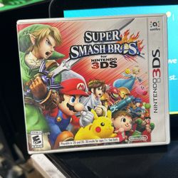 Super Smashbros 3Ds 