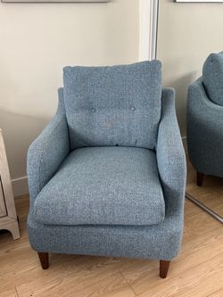 Accent Blue Chair, like new