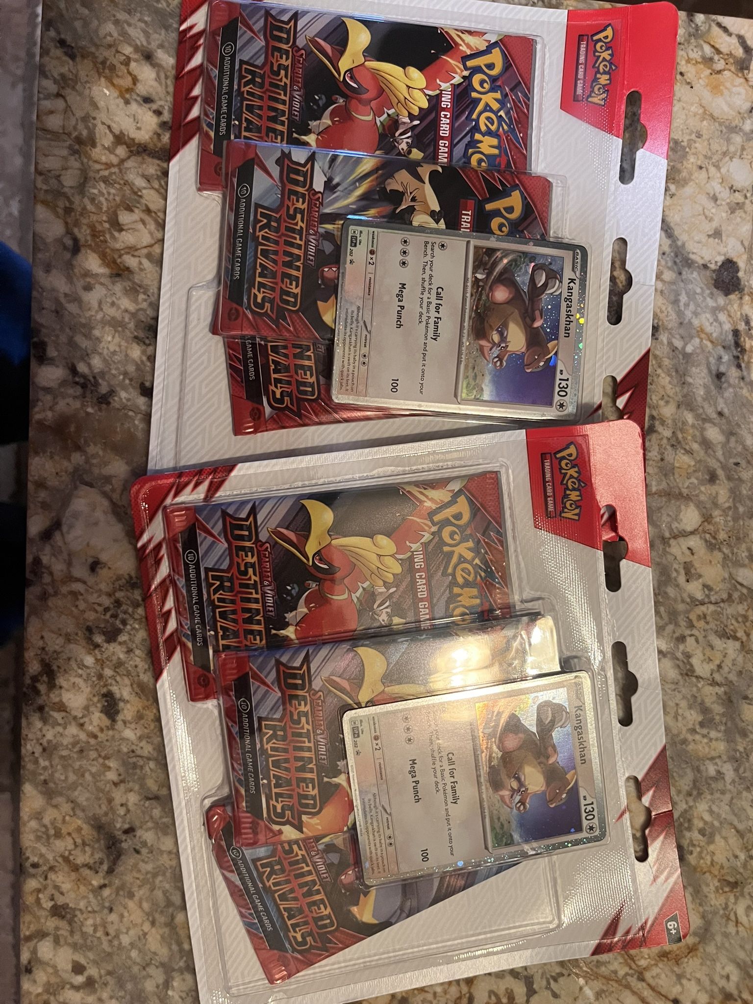 Pokemon Destined Rivals 3 Pack Blister