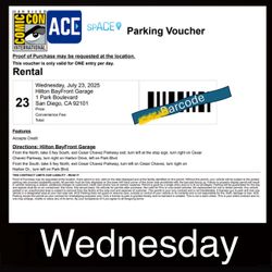 San Diego Comic Con Hilton Bayfront parking - WEDNESDAY ONLY