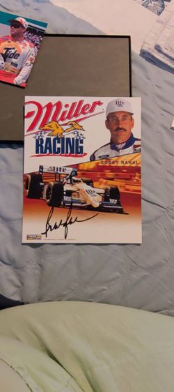 Miller Racing poster Bobby Rahal and his Miller Lite IndyCar