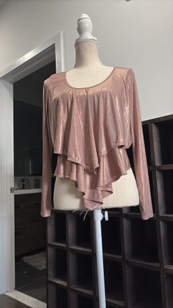 New Mode USA Shiny Blouse