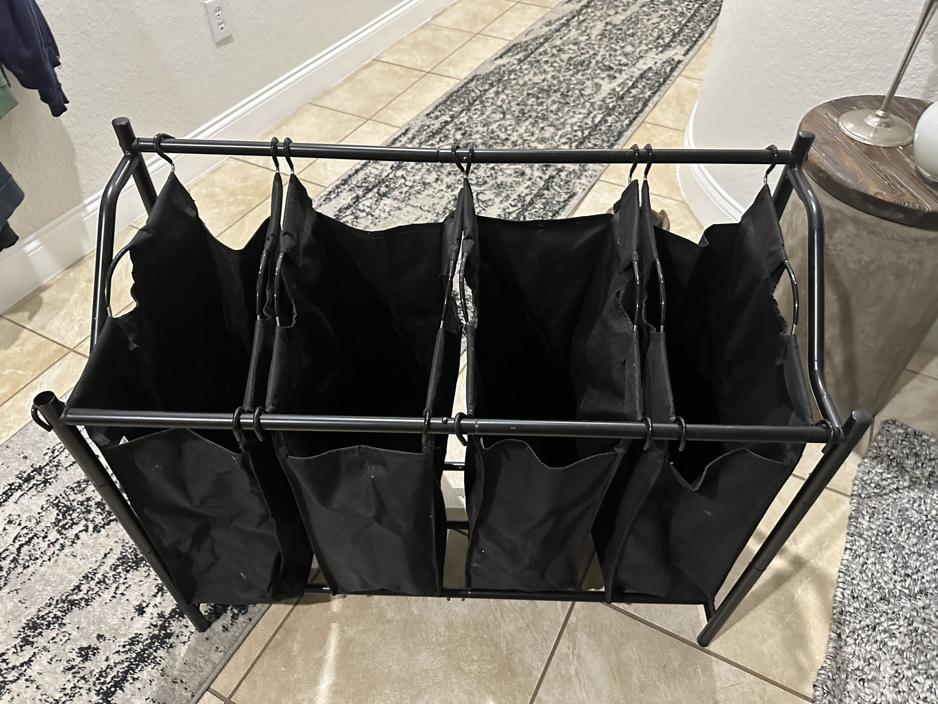 Laundry Basket 4 Storage