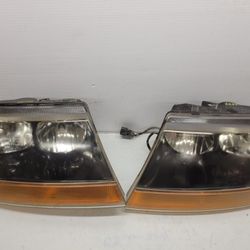 JEEP GRAND CHEROKEE HEADLIGHT HEAD LAMPS OEM 2000