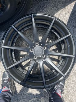 Verde rims Black