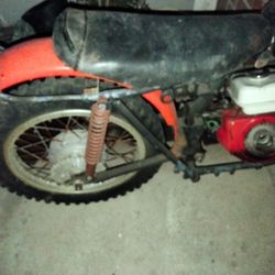 Dirt Bike An Engine
