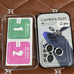 Iphone 12 Pro Camera 📸 Film Protector Silver