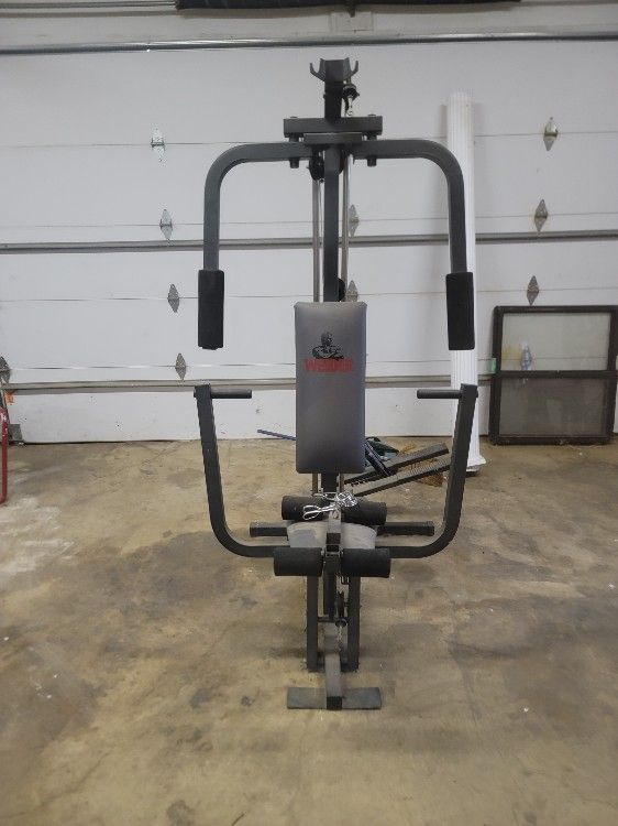 Weider cable machine clearance