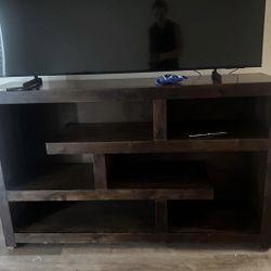 Wood TV Console
