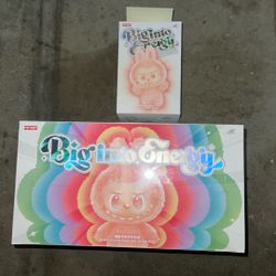 Big Into Energy Labubu Keychain