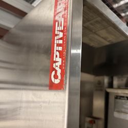 Captiveaire 5x5 Ft Canopy Hood Wall Mount 