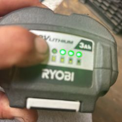 Ryobi 40 V LITHIUM 3Ah Used In Great Condition 