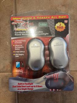 Rechargeable hand warmers