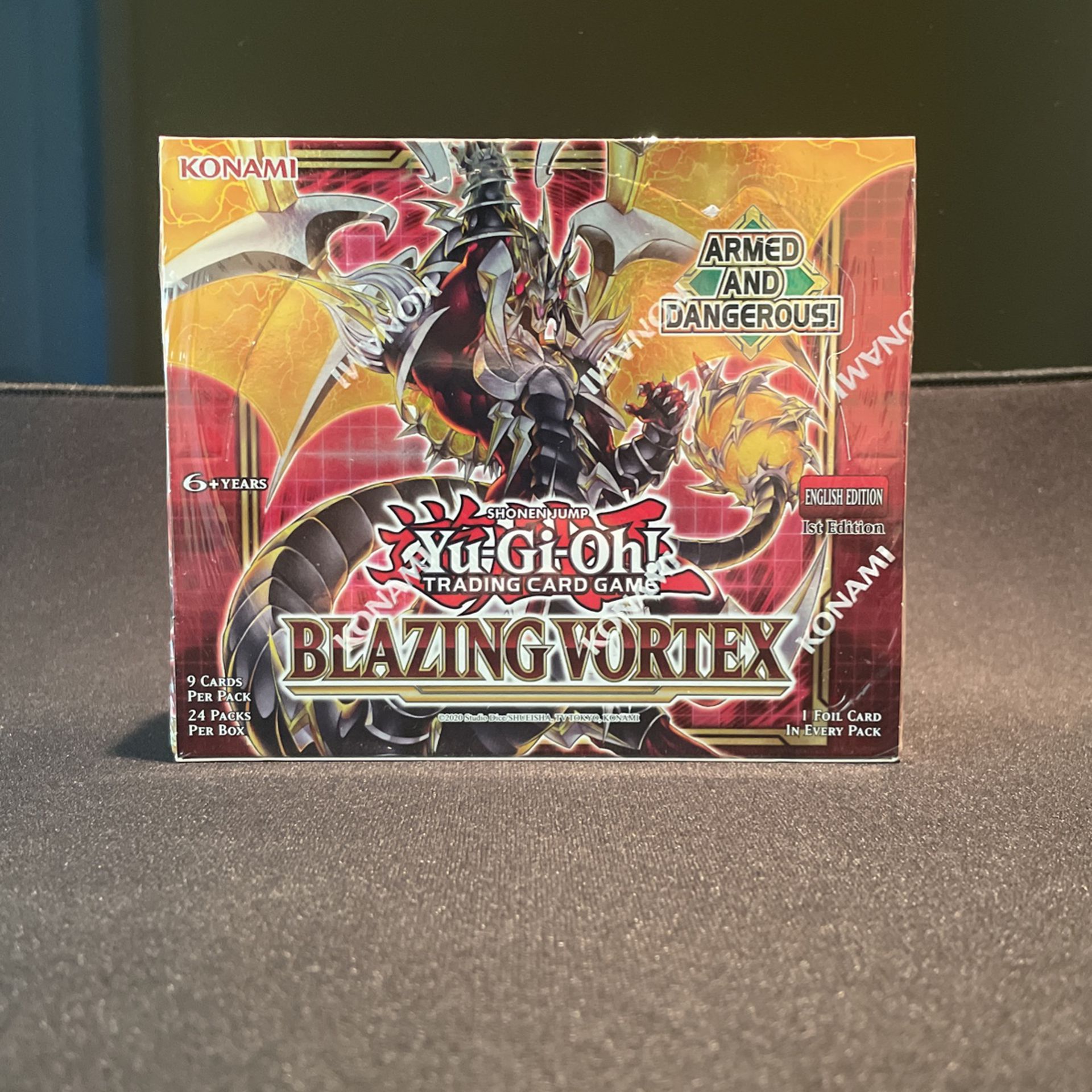 Yu-Gi-Oh! Blazing Vortex 1st Edition Booster Box - NEW / SEALED - CASH ONLY
